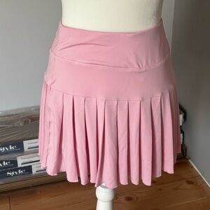 light pink skort